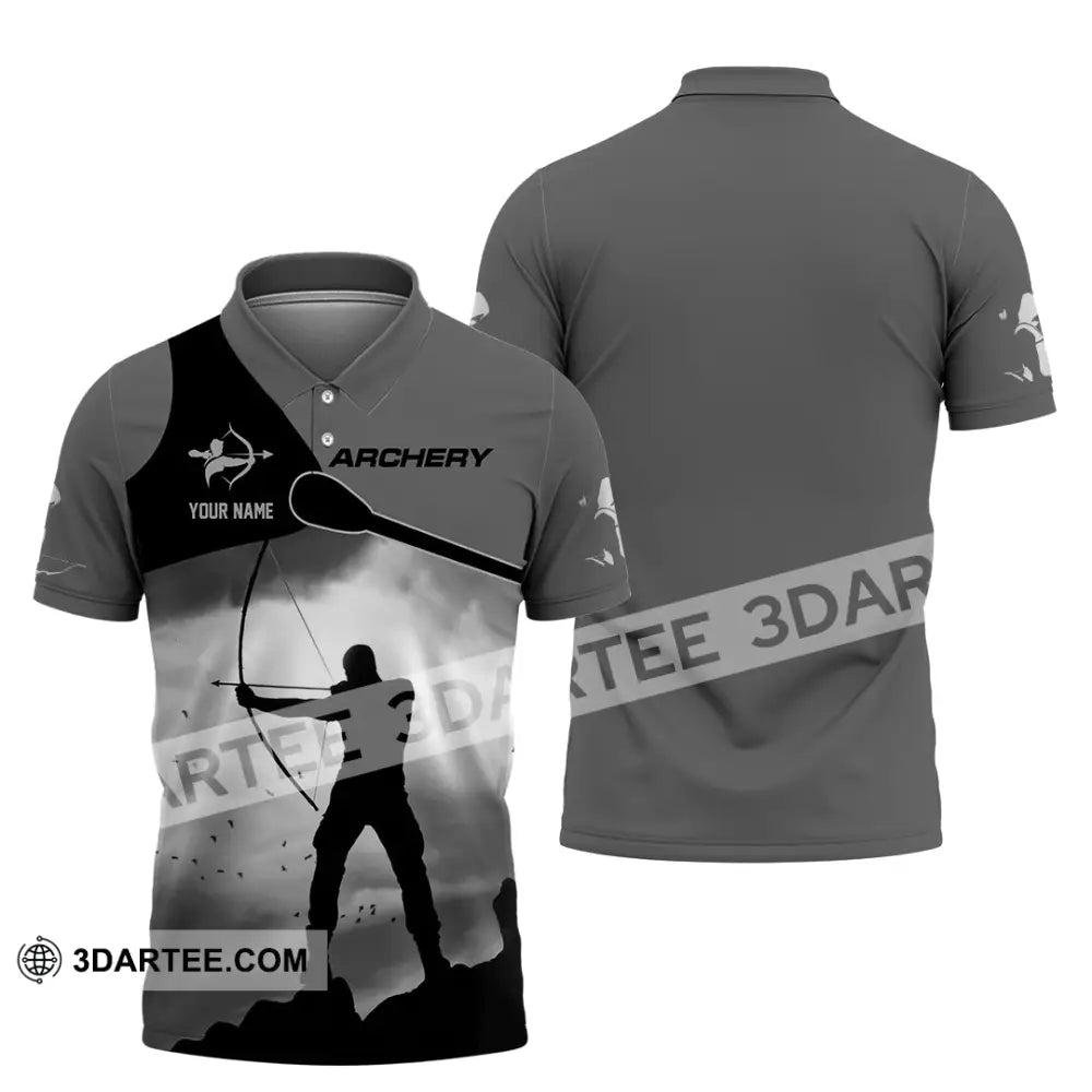 Unisex Shirt - Custom Shooting Archery Player Shirt Polo Shirt / S T-shirt