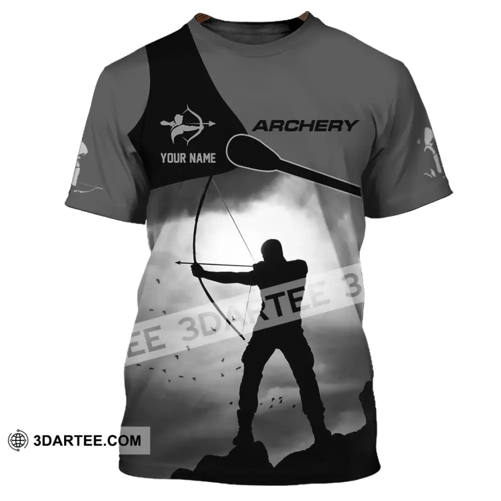 Unisex Shirt - Custom Shooting Archery Player Shirt T-Shirt / S T-shirt