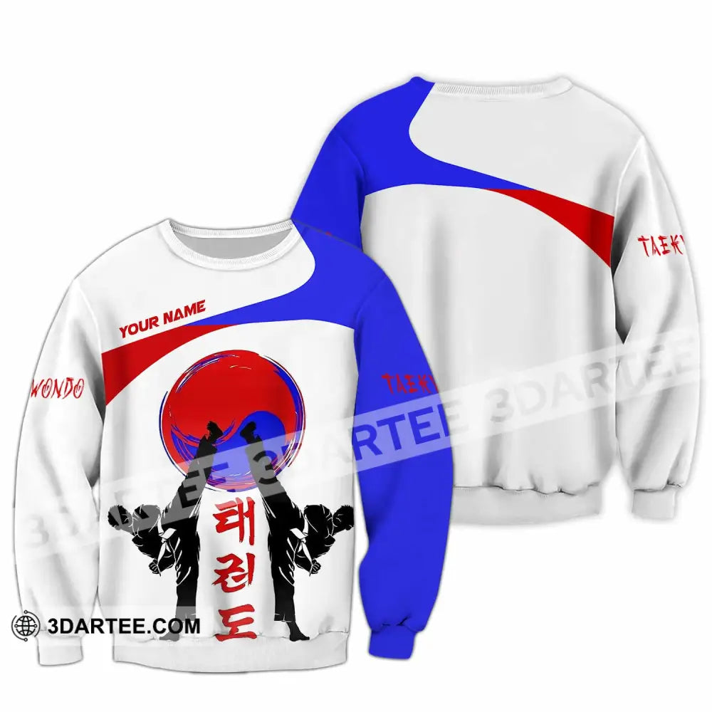 Unisex Shirt - Custom Teakwondo Lover Sport Shirt Long Sleeve / S T-shirt