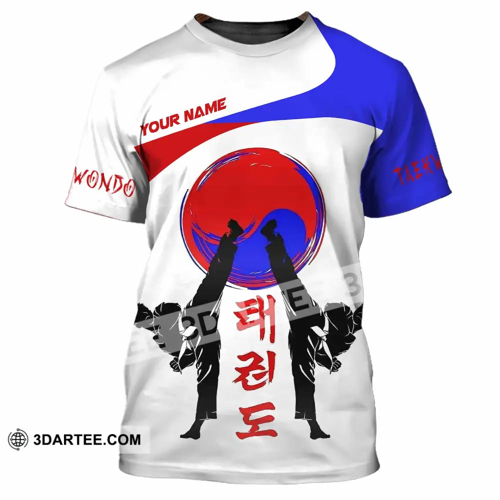 Unisex Shirt - Custom Teakwondo Lover Sport Shirt T-Shirt / S T-shirt