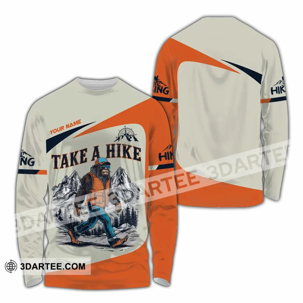 Unisex Shirt - Custom Take A Hike Shirt Long Sleeve Shirt / S T-shirt