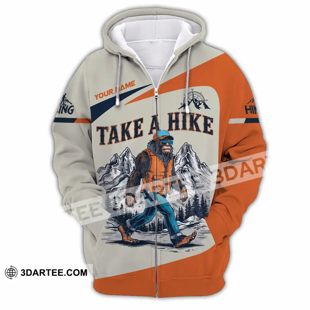 Unisex Shirt - Custom Take A Hike Shirt Zipper Hoodie / S T-shirt