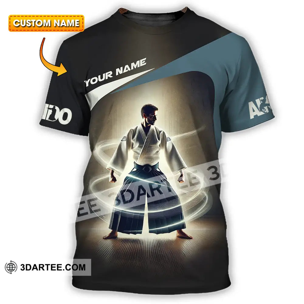 Unisex Shirt - Custom Text Aikido T-Shirt