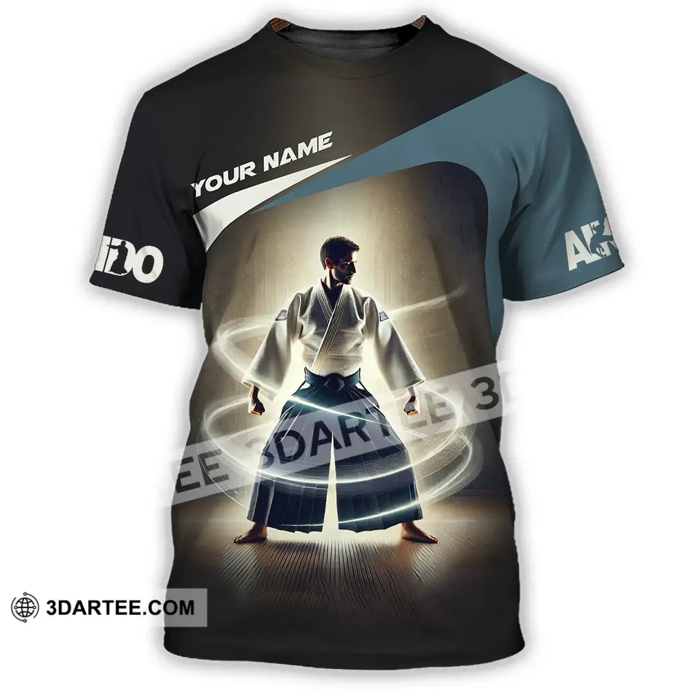 Unisex Shirt - Custom Text Aikido T-Shirt / S T-Shirt