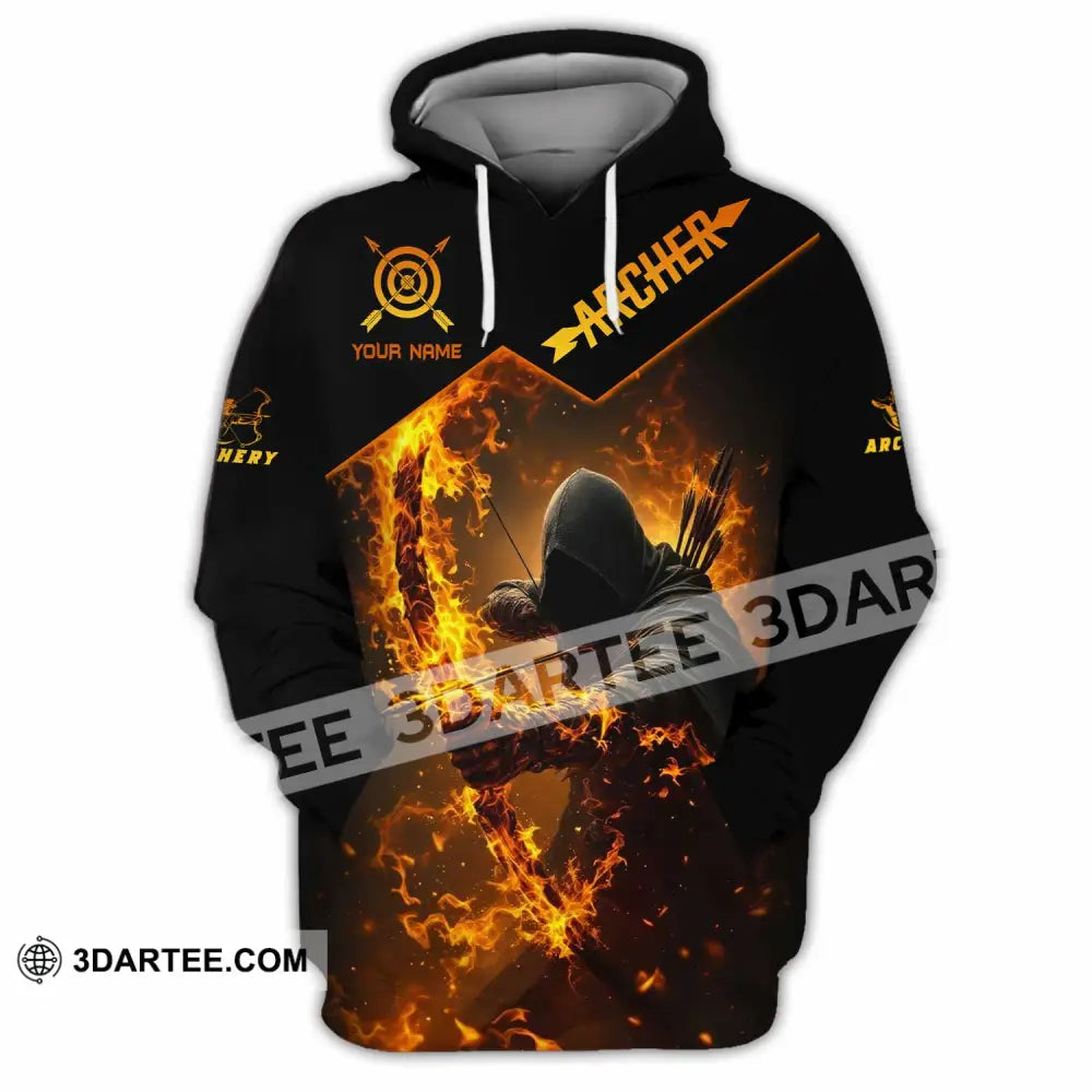 Unisex Shirt - Custom Text Shirt Archer Hoodie / S T-shirt