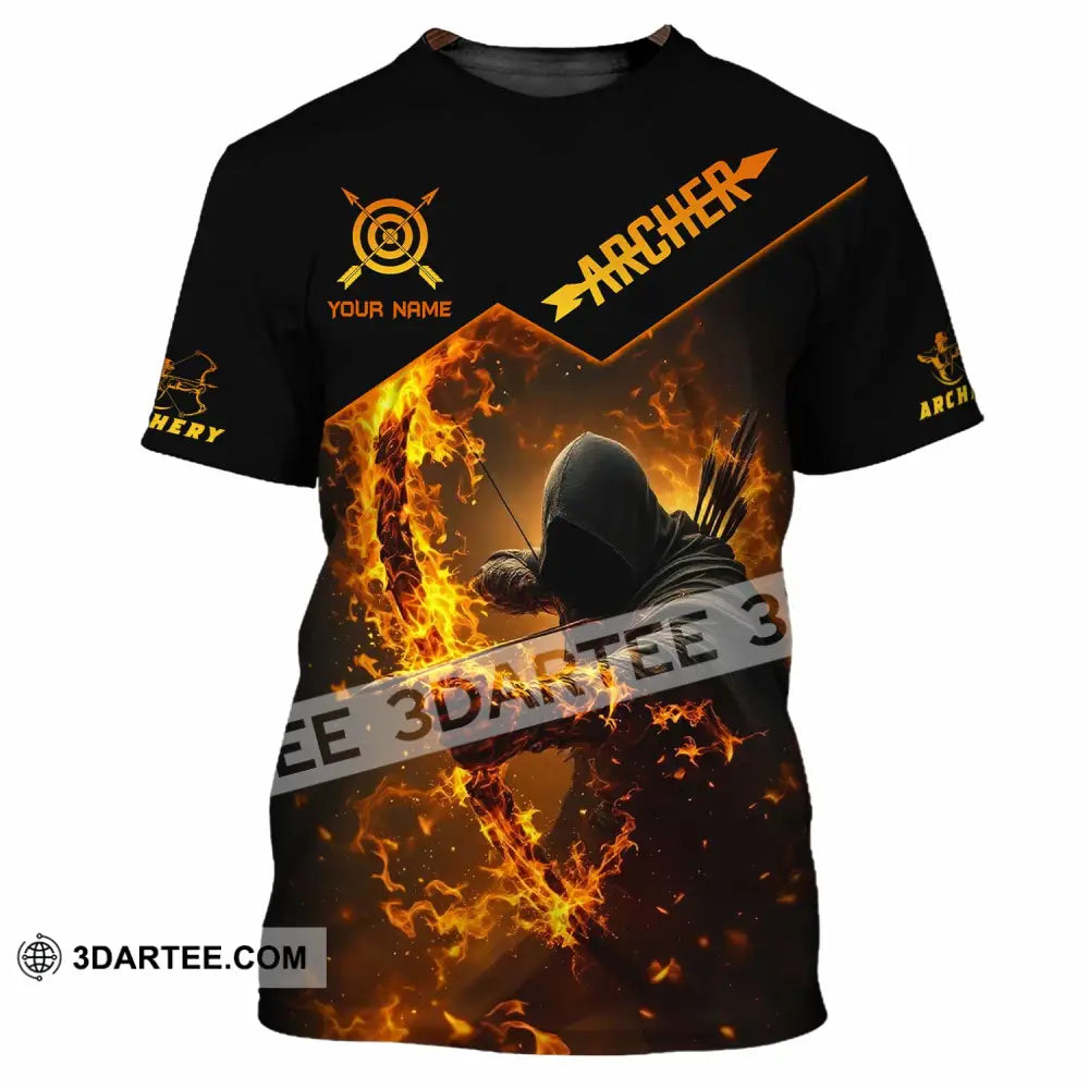 Unisex Shirt - Custom Text Shirt Archer T-Shirt / S T-shirt