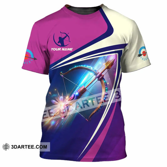 Unisex Shirt - Custom Text Shirt Archery Shirt T-Shirt / S T-shirt