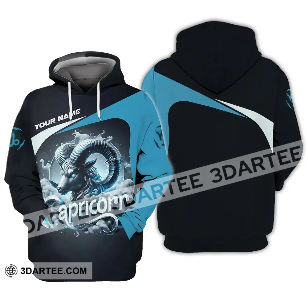 Unisex Shirt - Custom Text Shirt Capricorn Hoodie / S T-shirt