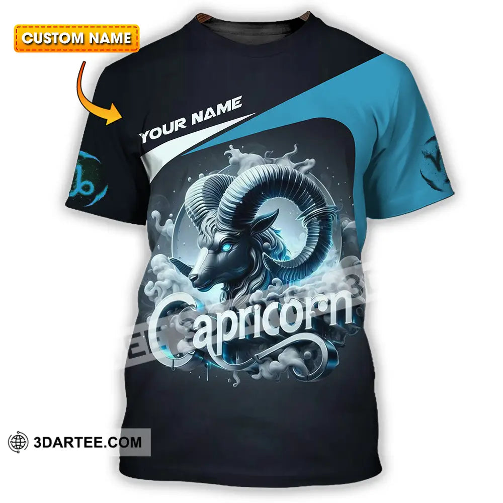 Unisex Shirt - Custom Text Shirt Capricorn T-shirt