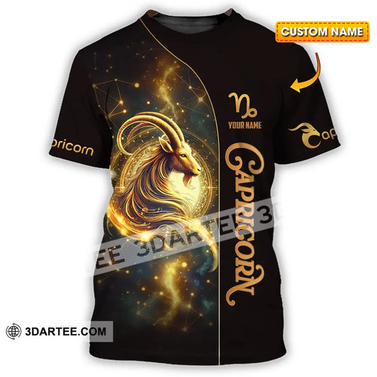 Unisex Shirt - Custom Text Capricorn T-Shirt