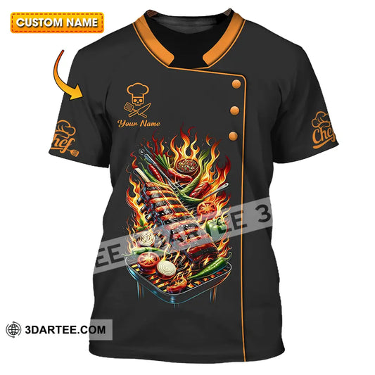 Unisex Shirt - Custom Text Chef T-Shirt