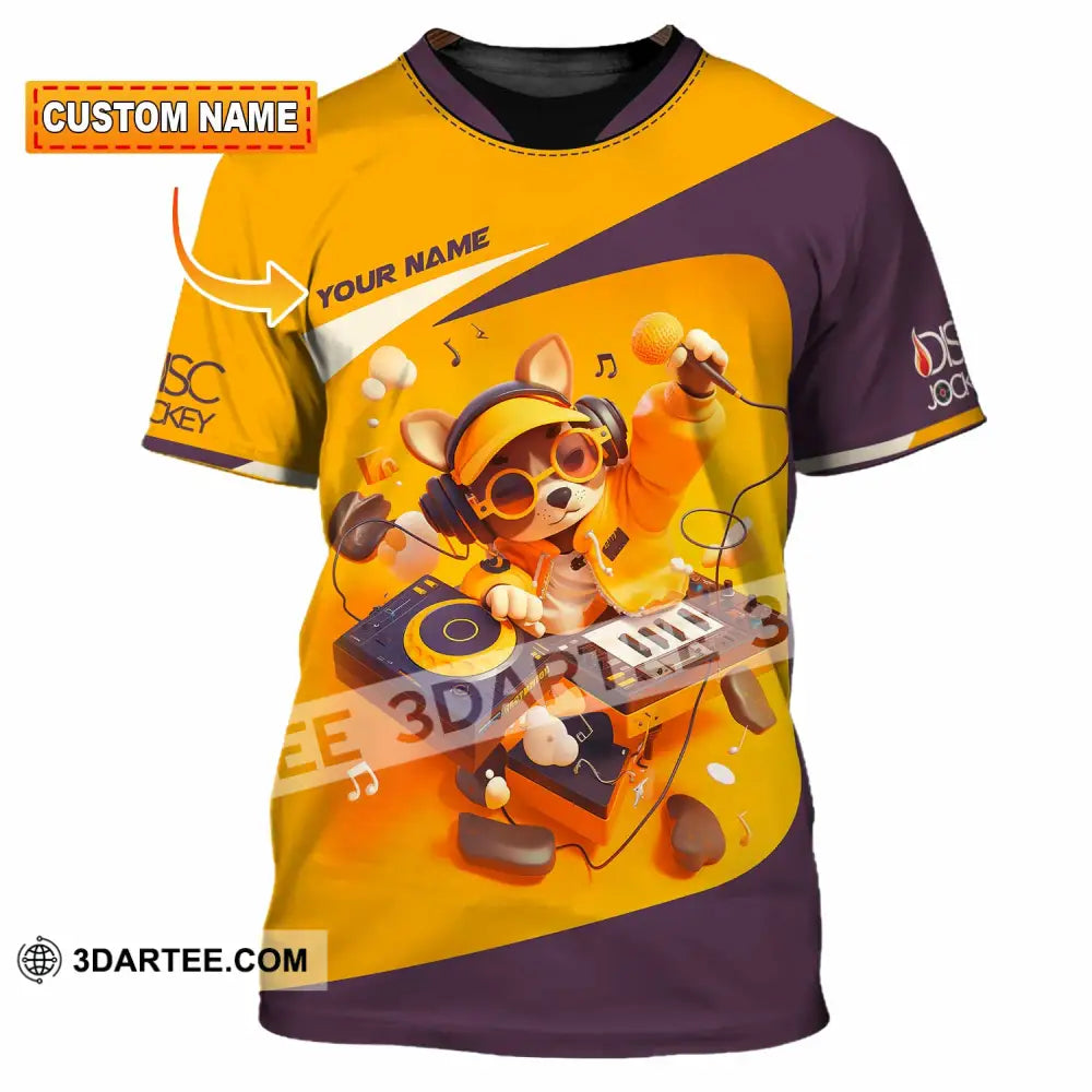 Unisex Shirt - Custom Text Shirt DJ Shirt Shirt T-shirt