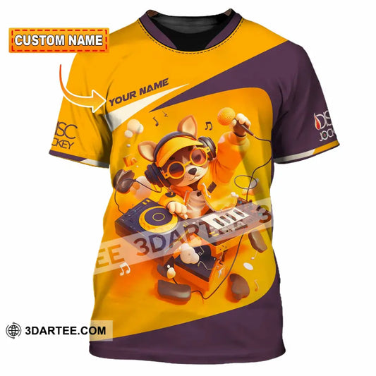 Unisex Shirt - Custom Text Shirt DJ Shirt Shirt T-shirt