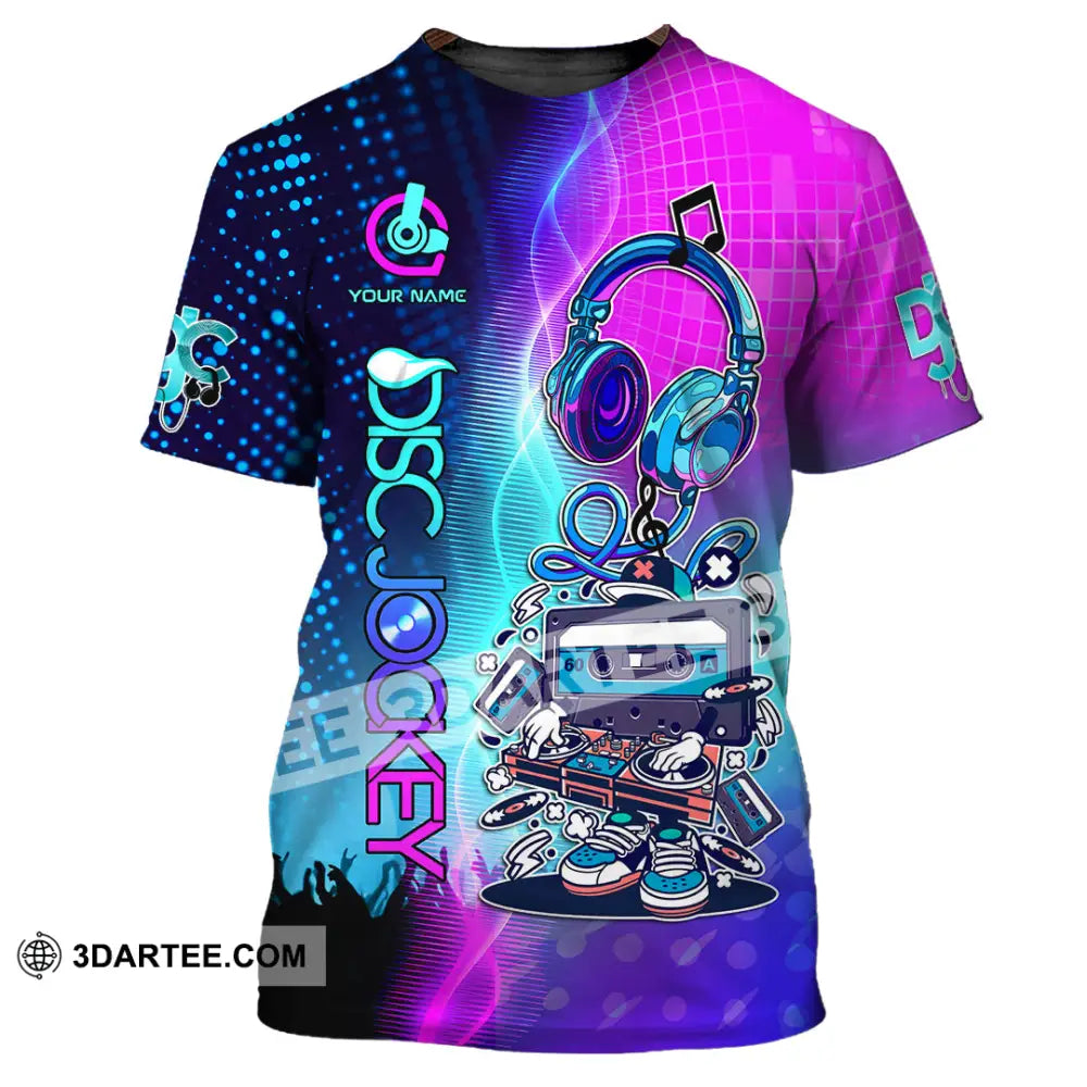 Unisex Shirt - Custom Text Shirt DJ Shirt T-Shirt / S T-shirt