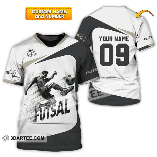 Unisex Shirt - Custom Text Futsal T-Shirt