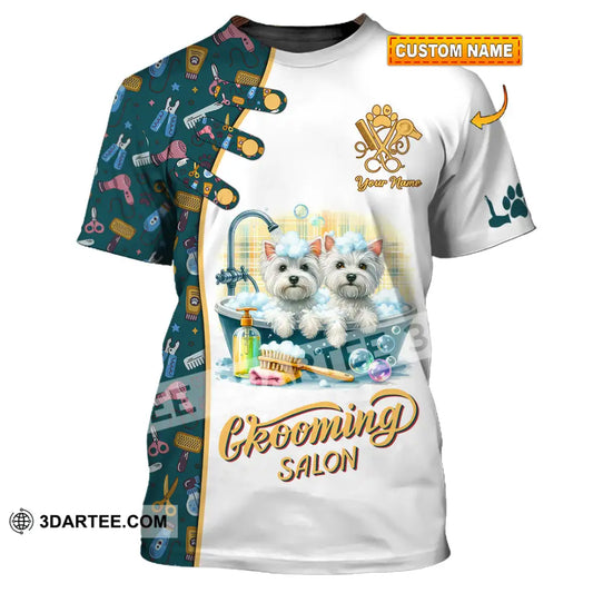 Unisex Shirt - Custom Text Shirt Groom Salon Shirt T-shirt