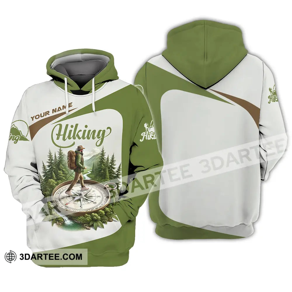 Unisex Shirt - Custom Text Shirt Hiking Shirt Hoodie / S T-shirt