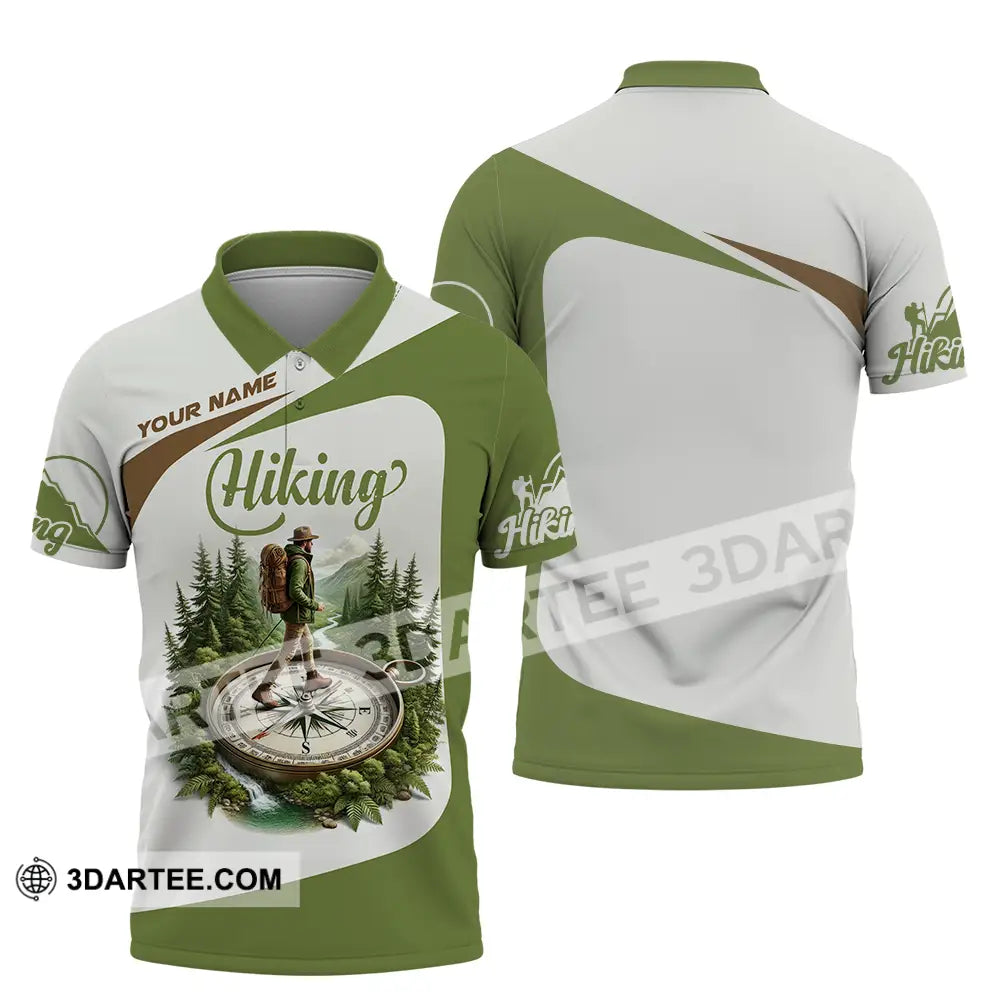 Unisex Shirt - Custom Text Shirt Hiking Shirt Polo Shirt / S T-shirt