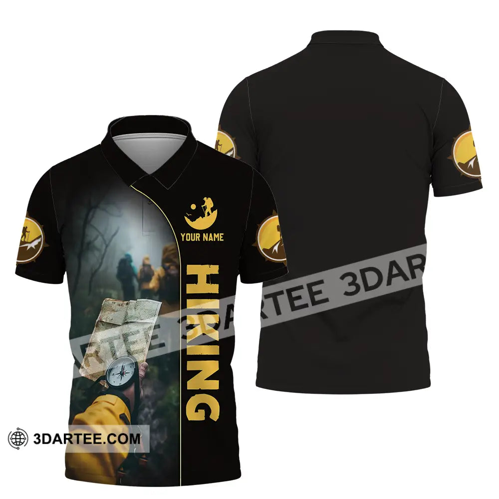 Unisex Shirt - Custom Text Shirt Hiking Shirt Polo Shirt / S T-shirt