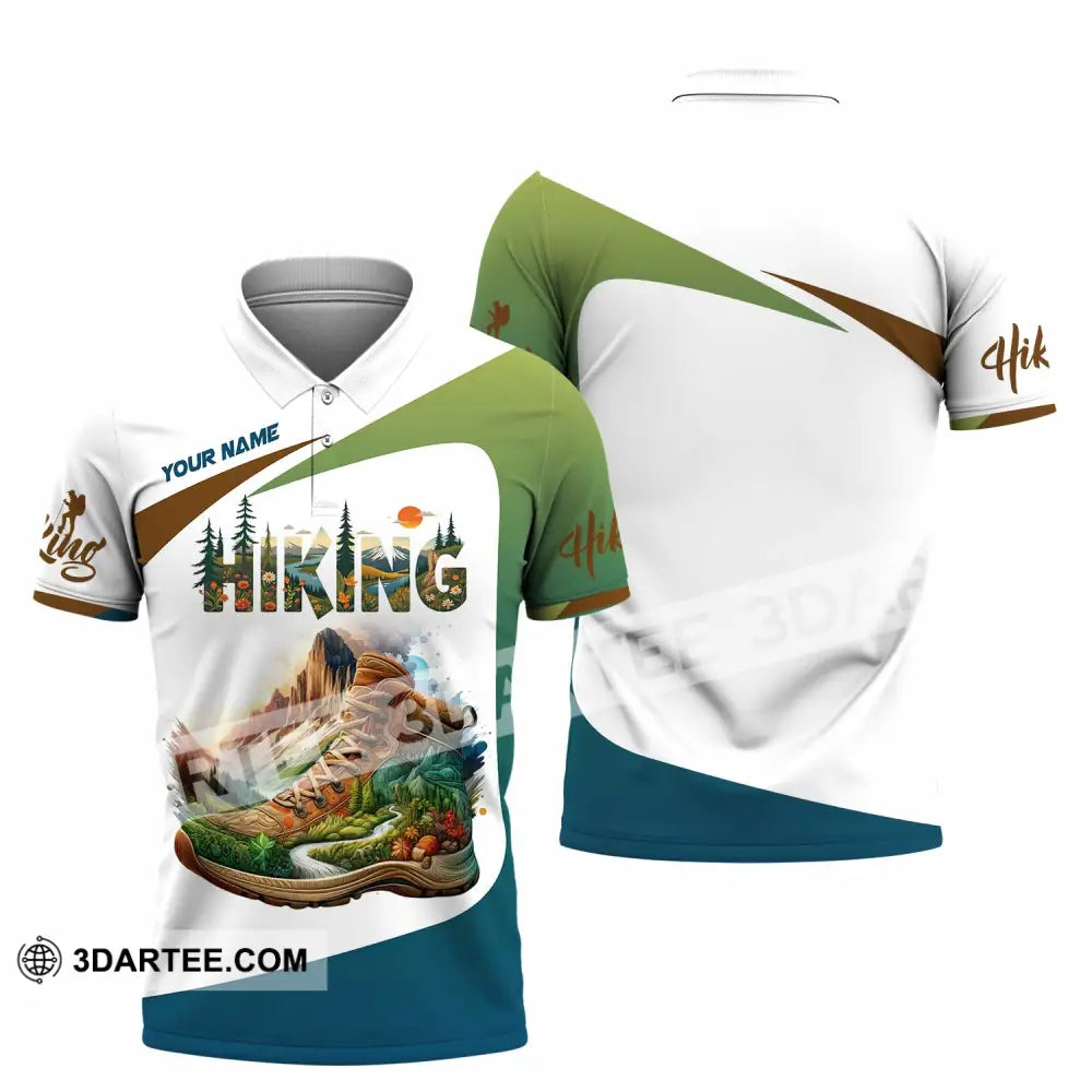 Unisex Shirt - Custom Text Shirt Hiking Shirt Polo Shirt / S T-shirt