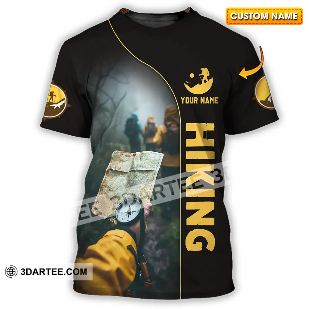Unisex Shirt - Custom Text Shirt Hiking Shirt T-shirt