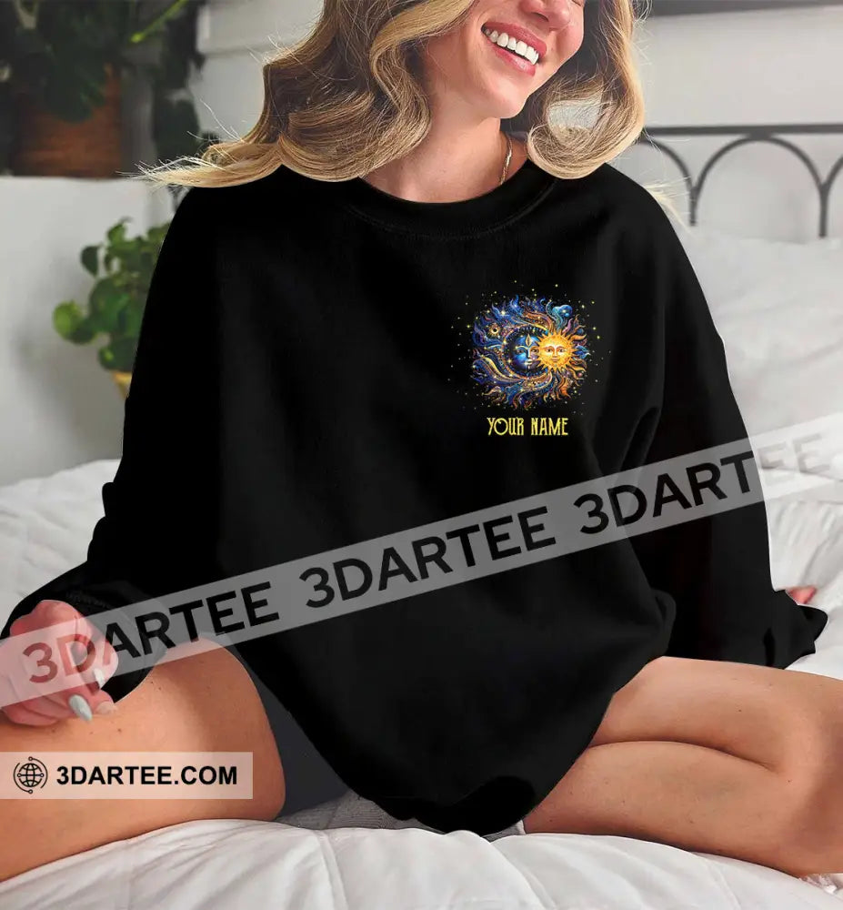 Unisex Shirt - Custom Text Shirt Live By The Sun Hippie Shirt T-shirt