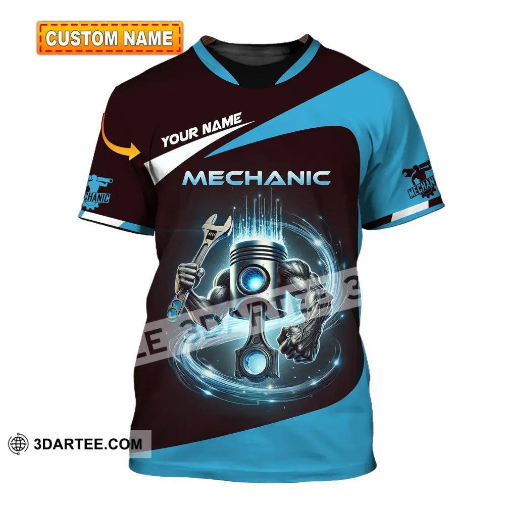 Unisex Shirt - Custom Text Mechanic T-Shirt
