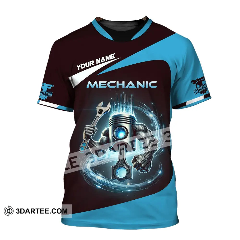 Unisex Shirt - Custom Text Mechanic T-Shirt / S T-Shirt