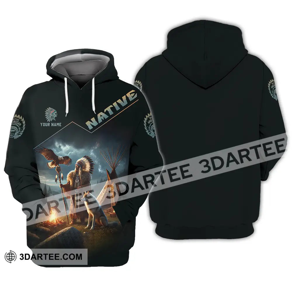 Unisex Shirt - Custom Text Native Hoodie / S T-Shirt