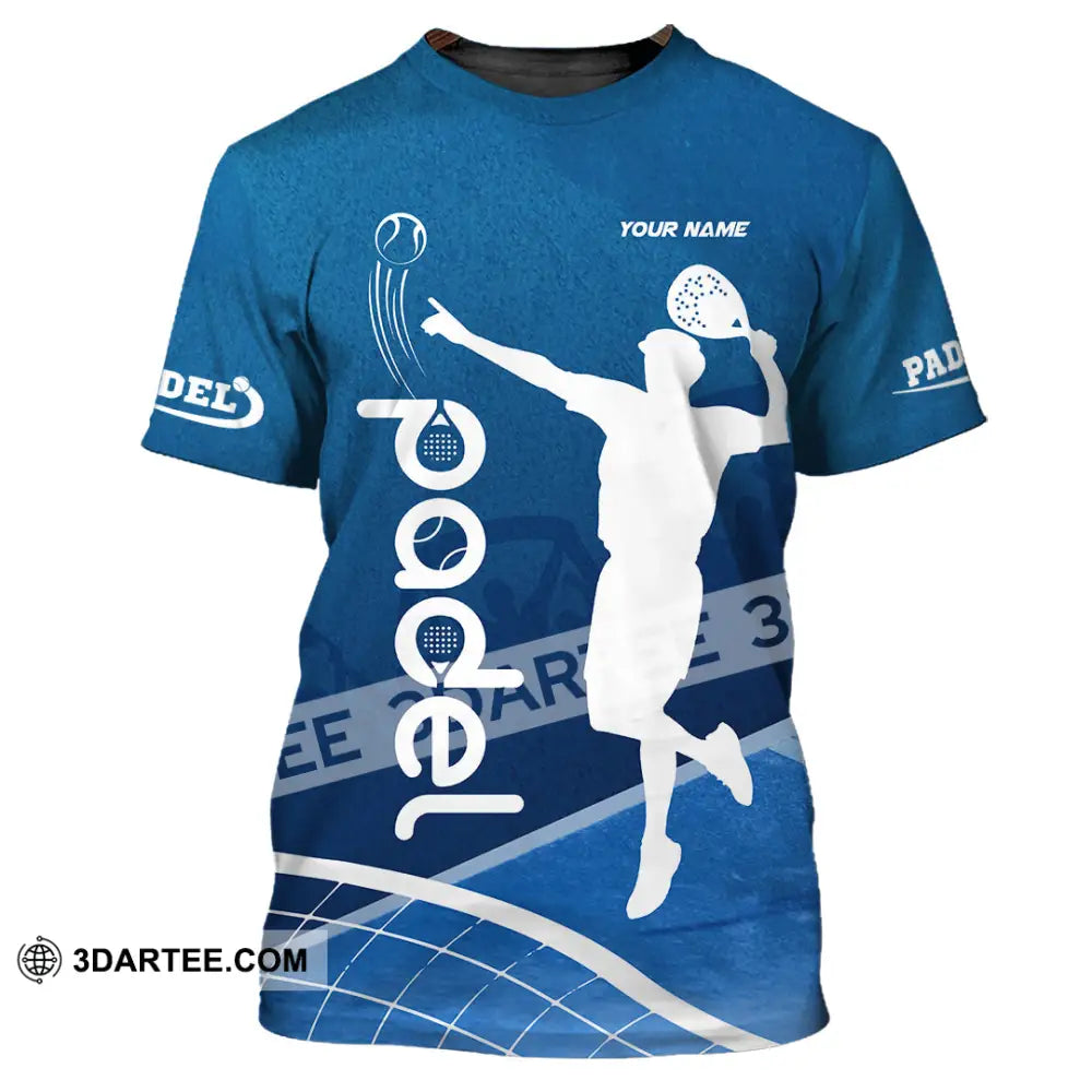 Unisex Shirt - Custom Text Shirt Padel Shirt T-Shirt / S T-shirt