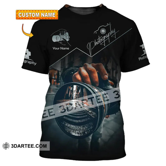 Unisex Shirt - Custom Text Shirt Photographer Shirt T-shirt
