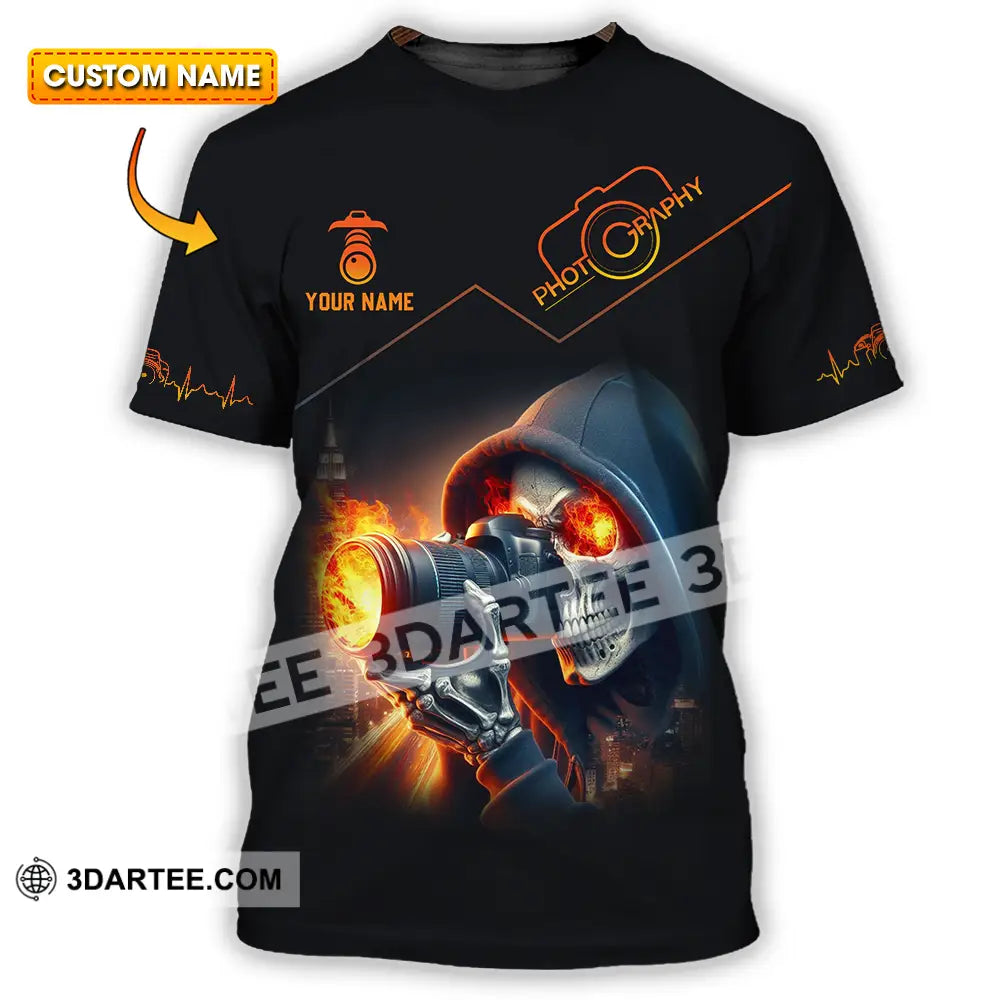 Unisex Shirt - Custom Text Shirt Photography Shirt T-shirt