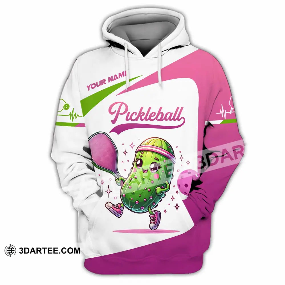 Unisex Shirt - Custom Text Shirt Pickleball Shirt Hoodie / S T-shirt