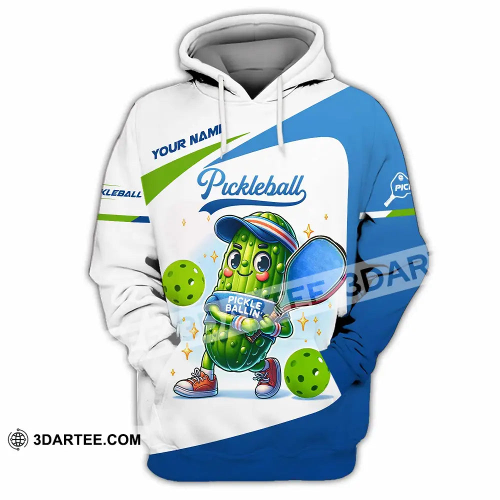 Unisex Shirt - Custom Text Shirt Pickleball Shirt Hoodie / S T-shirt