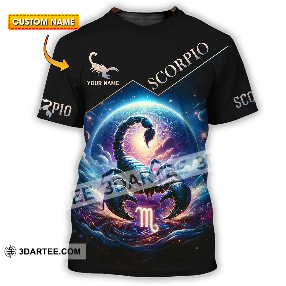Unisex Shirt - Custom Text Scorpio T-Shirt