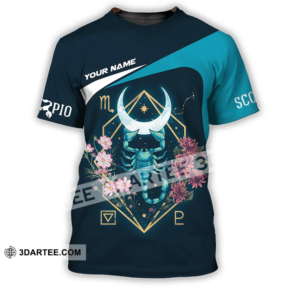 Unisex Shirt - Custom Text Scorpio T-Shirt / S T-Shirt