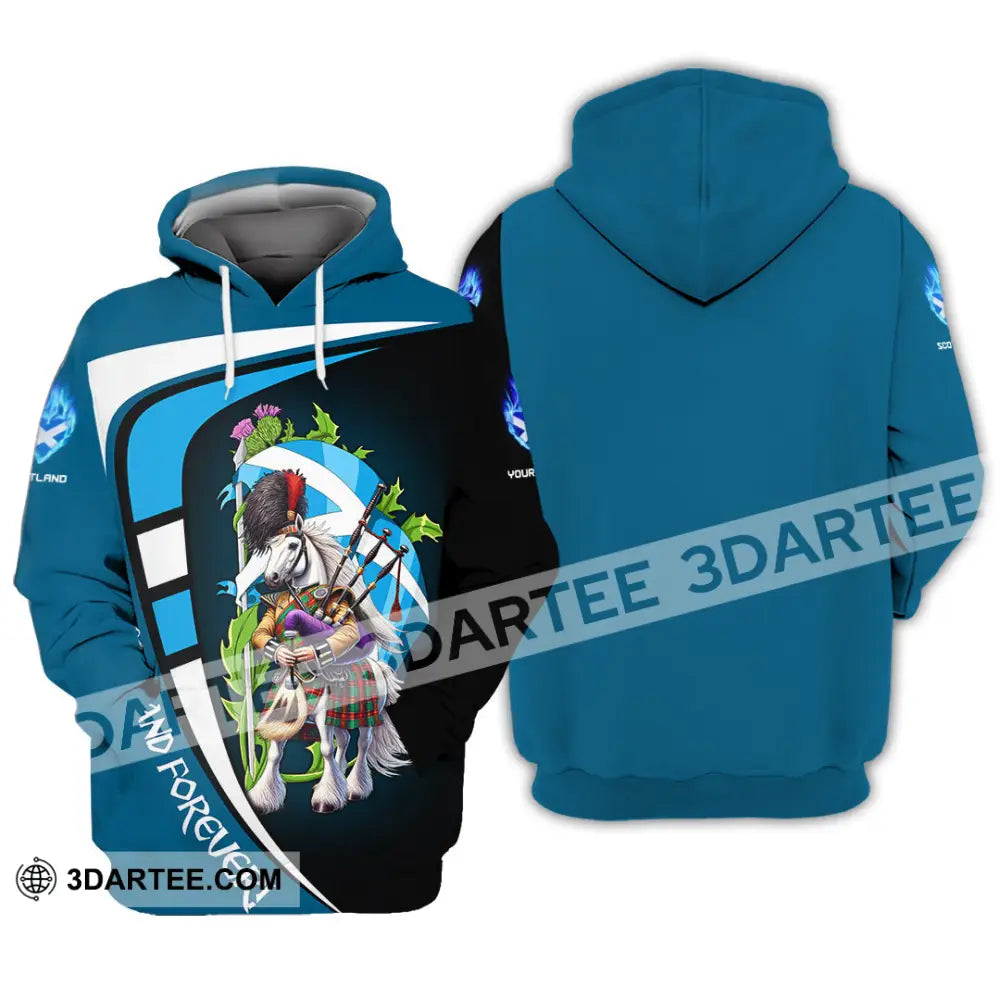 Unisex Shirt - Custom Text Shirt Scotland Shirt Hoodie / S T-shirt