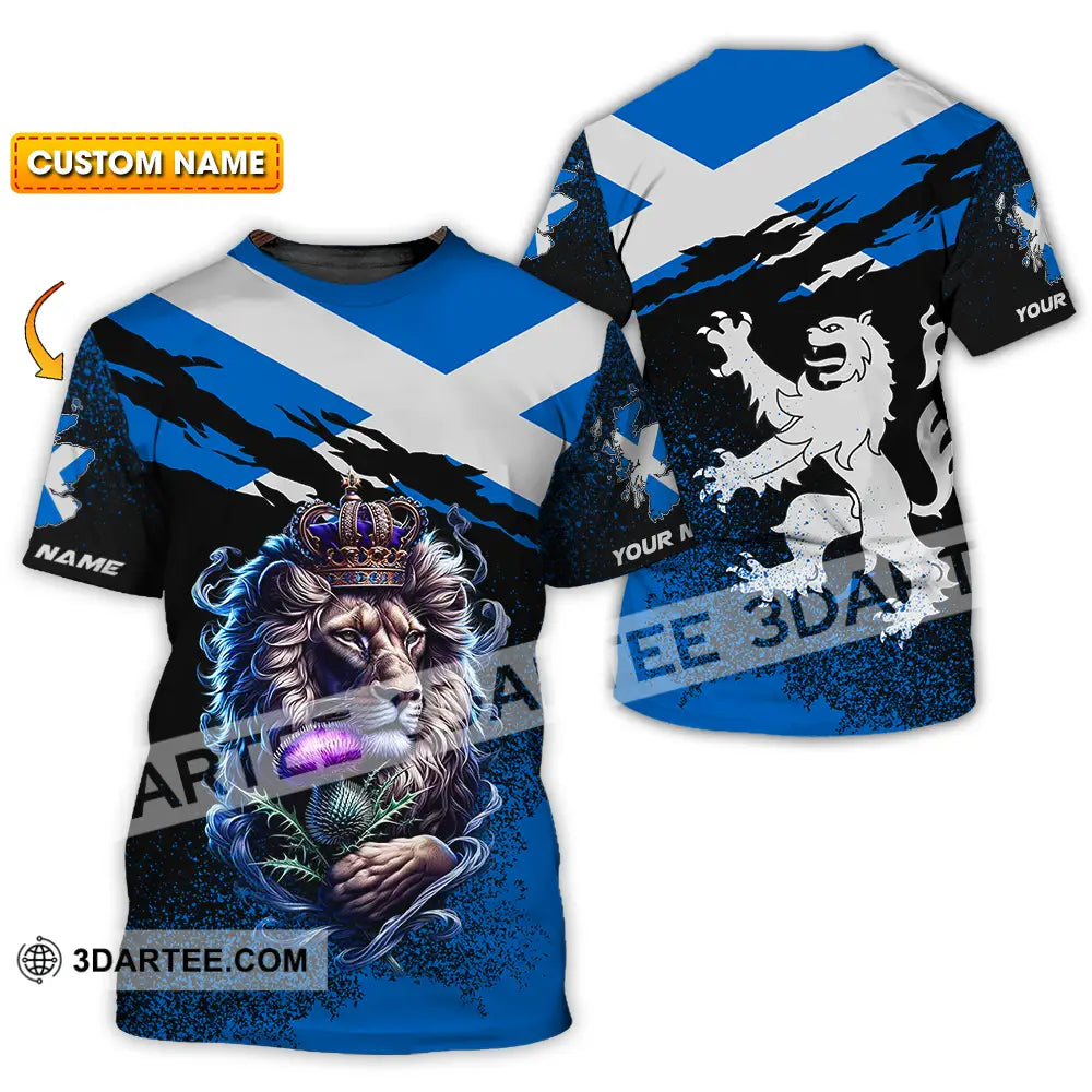 Unisex Shirt - Custom Text Scotland T-Shirt
