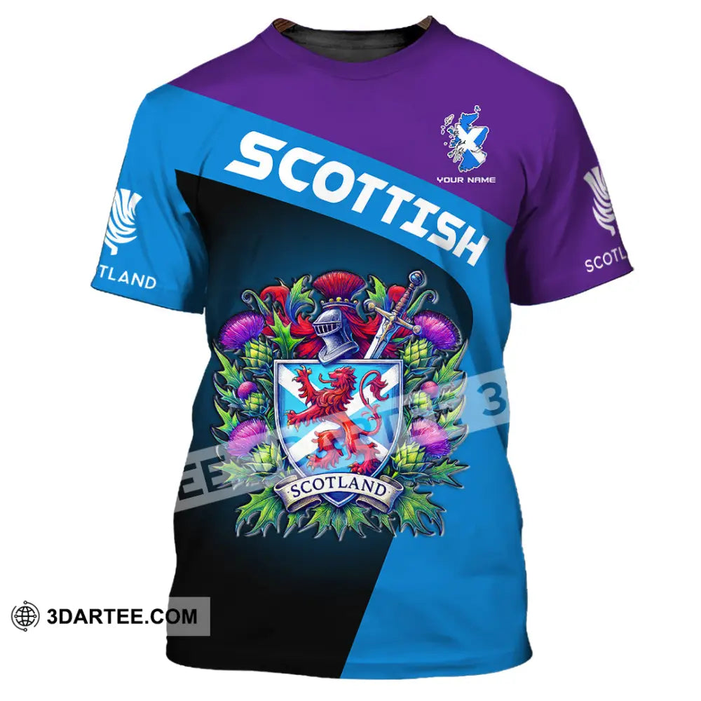 Unisex Shirt - Custom Text Shirt Scottish Shirt T-Shirt / S T-shirt