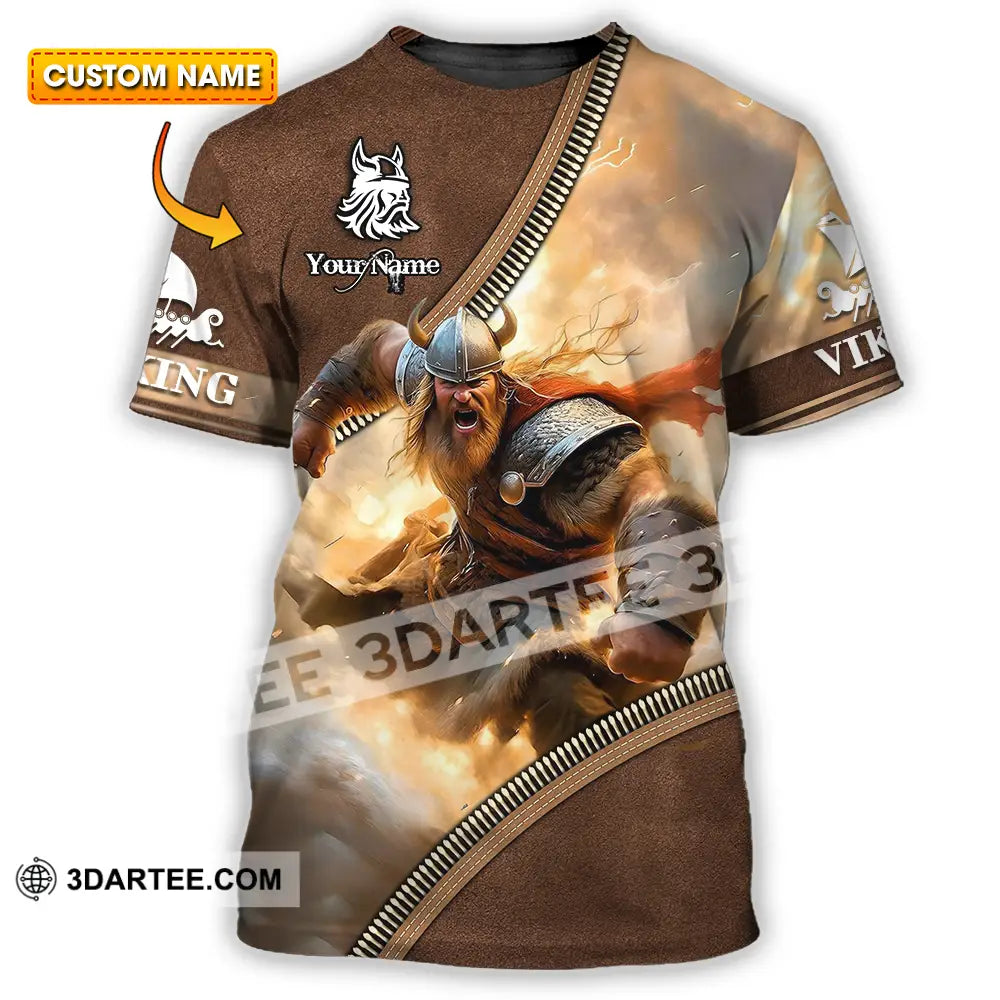 Unisex Shirt - Custom Text Viking T-Shirt