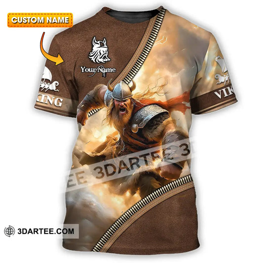 Unisex Shirt - Custom Text Viking T-Shirt