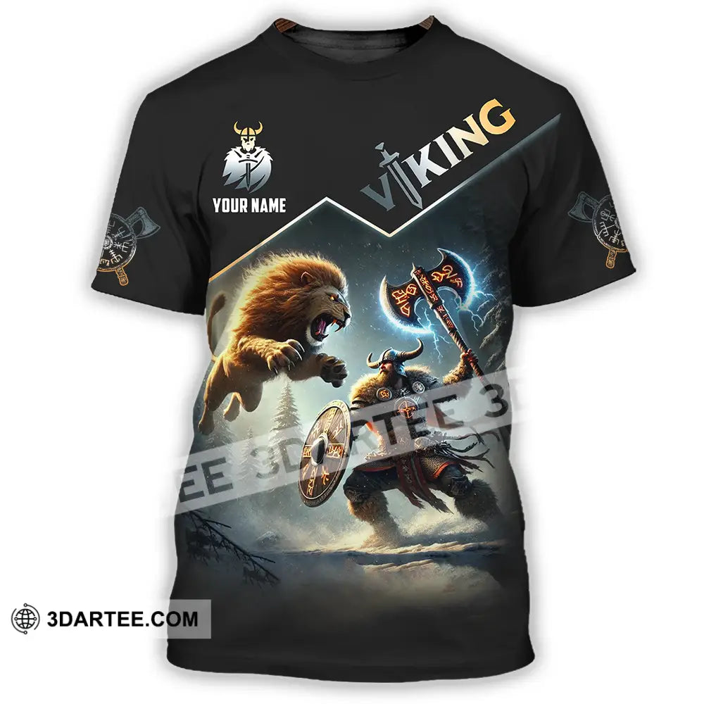 Unisex Shirt - Custom Text Viking T-Shirt / S T-Shirt