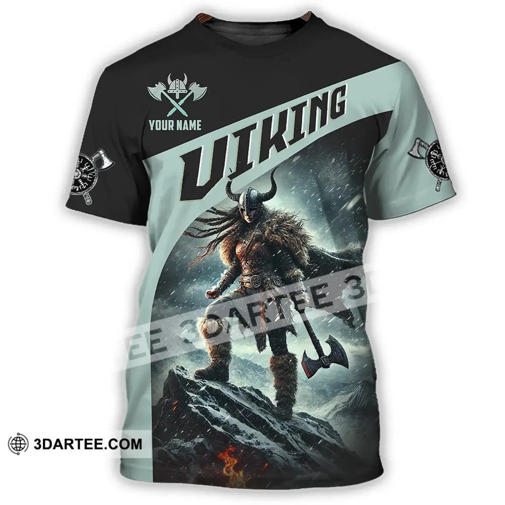 Unisex Shirt - Custom Text Viking T-Shirt / S T-Shirt