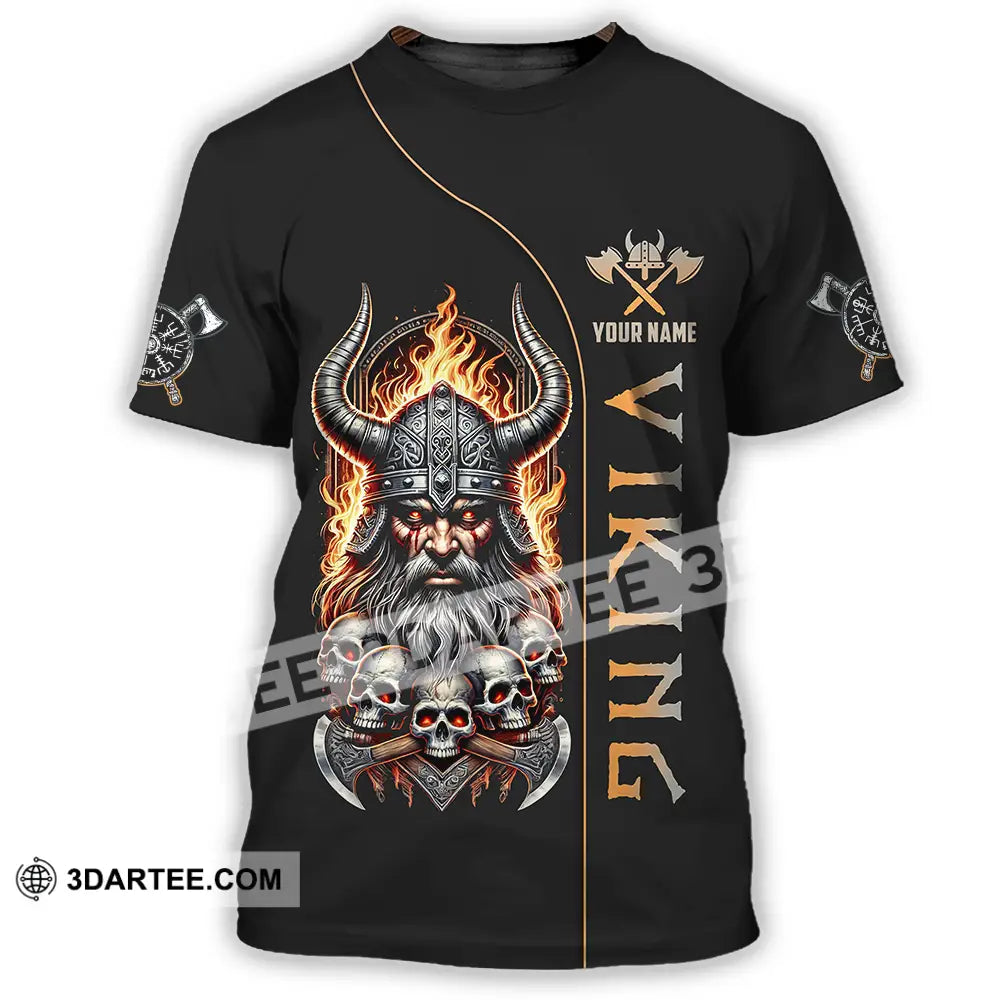 Unisex Shirt - Custom Text Viking T-Shirt / S T-Shirt