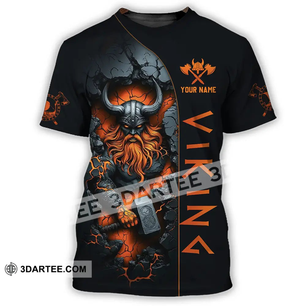 Unisex Shirt - Custom Text Viking T-Shirt / S T-Shirt