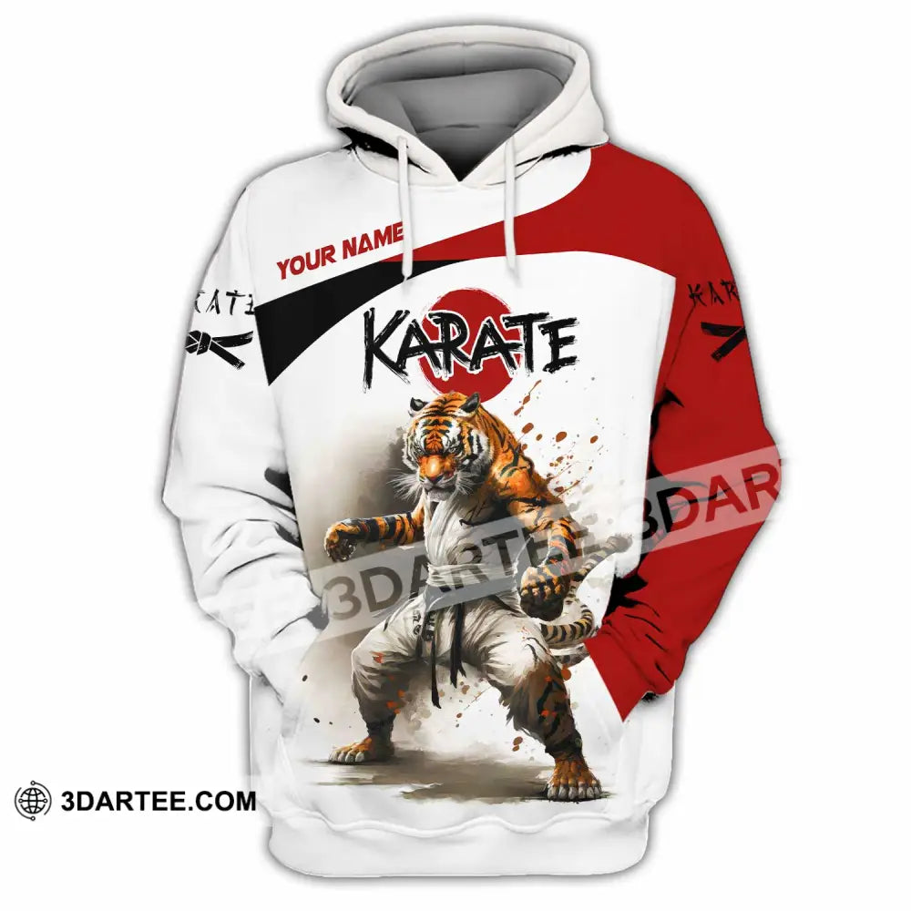 Unisex Shirt - Custom Tiger Karate Shirt Hoodie / S T-shirt