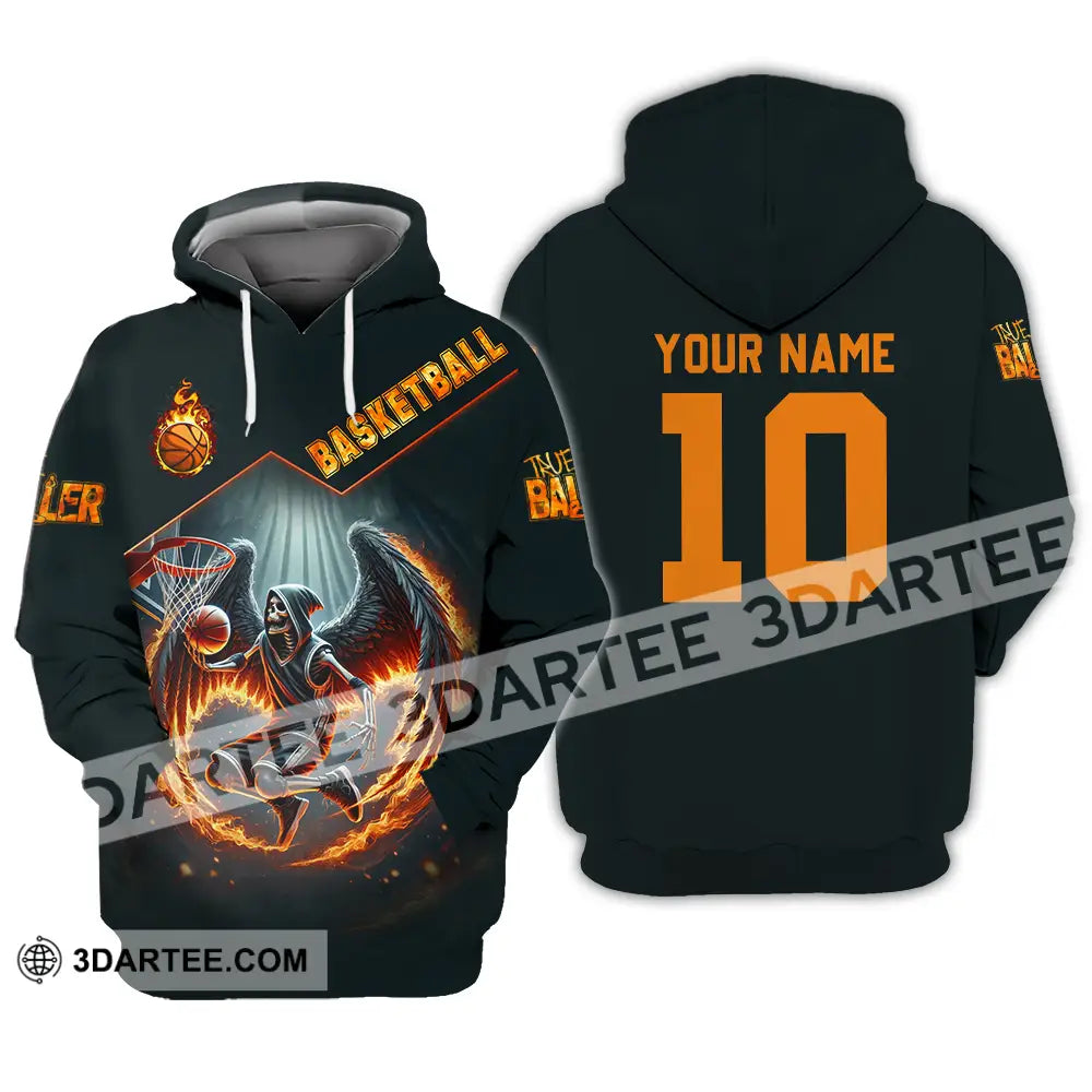 Unisex Shirt - Custom True Basketball Player Shirt Hoodie / S T-shirt