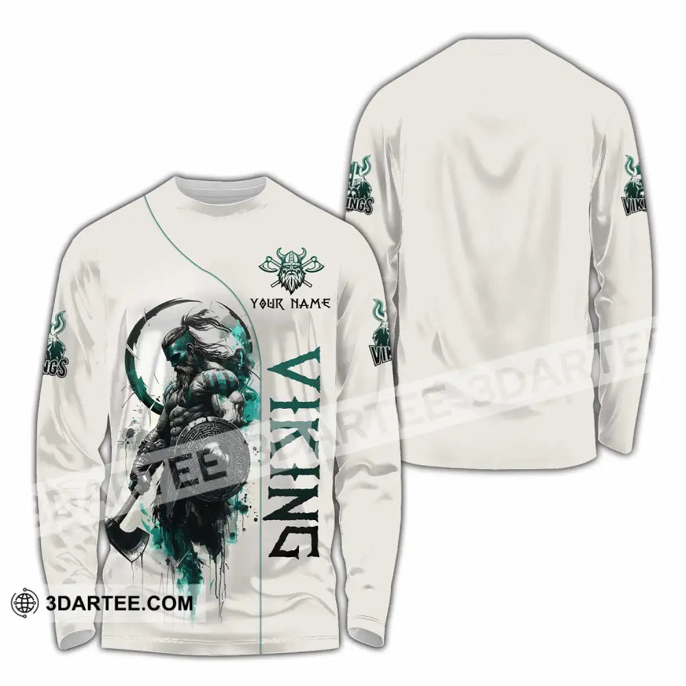 Unisex Shirt Custom Viking Shirt Long Sleeve Shirt / S T shirt