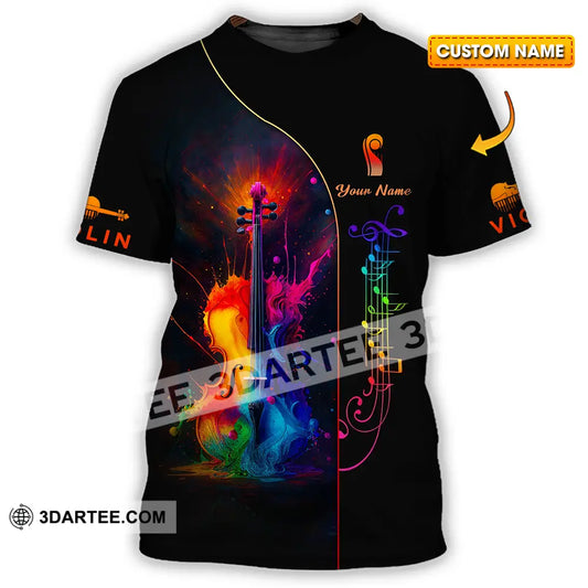 Unisex Shirt - Custom Violin Lover Shirt T-shirt