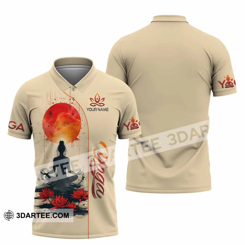 Unisex Shirt - Custom Yoga Relax Shirt Polo Shirt / S T-shirt